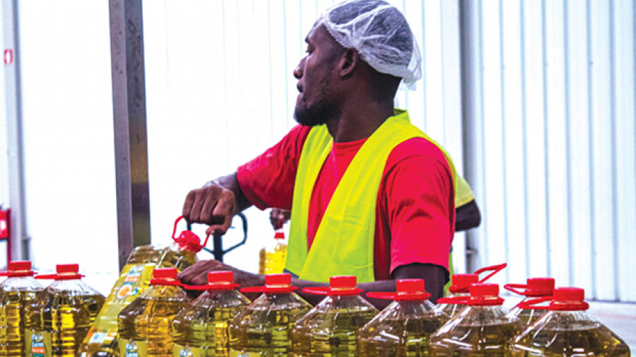 Produção de óleo alimentar