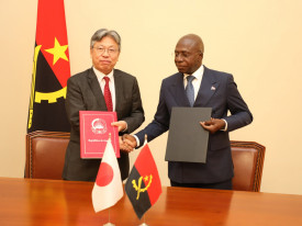 Angola e Japão assinam acordo  - Cedida
