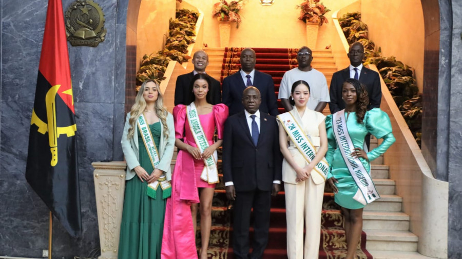 Ministro das Relações Exteriores, Téte António, recebeu delegação da Organização Miss Internacional, chefiada por Thin Thanh Thuy Huynh, Miss Internacional 2024