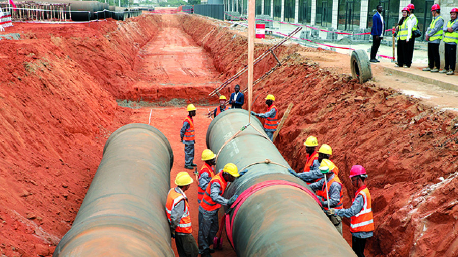 Obras dos projectos Bita e Quilonga Grande para aumentar a capacidade de abastecimento de água
