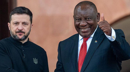 Ucrânia enaltece África do Sul pelo apoio à paz - DR