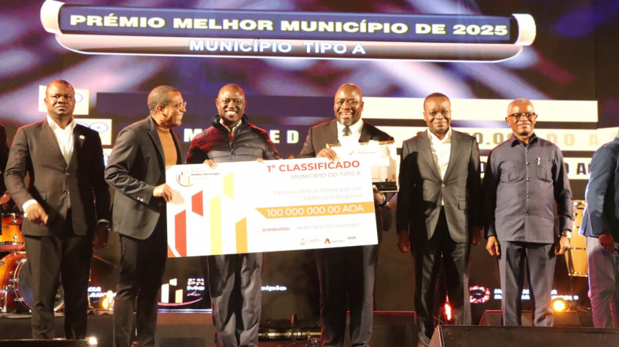 Cidade do Huambo vence categoria de "Melhor Município de Angola" na categoria tipo A