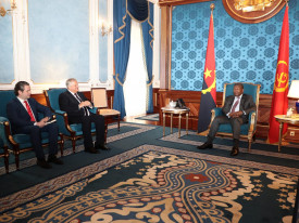 Embaixador da Rússia em Angola, Vladimir Tararov, despede-se do Presidente da República, João Lourenço - Edições Novembro