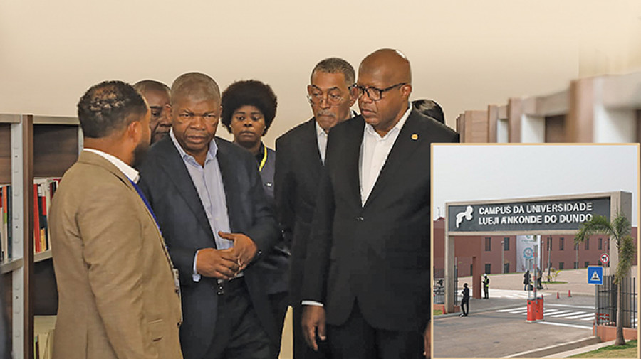 Presidente da República inaugura Campus Universitário da Universidade Lueji A'Nkonde, no Dundo (Lunda Norte)