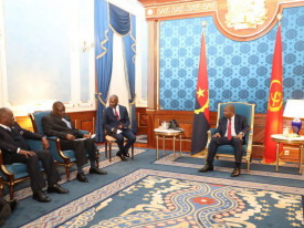 Presidente João Lourenço recebeu Presidente do Parlamento Pan-Africano - Edições Novembro