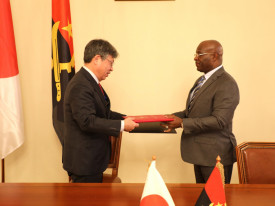 Troca de instrumento jurídico sobre Televisão Digital Terrestre entre Angola e o Japão - MIREX