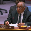 Representante permanente de Angola junto das Na&ccedil;&otilde;es Unidas, embaixador Francisco Jos&eacute; da Cruz (Arquivo)