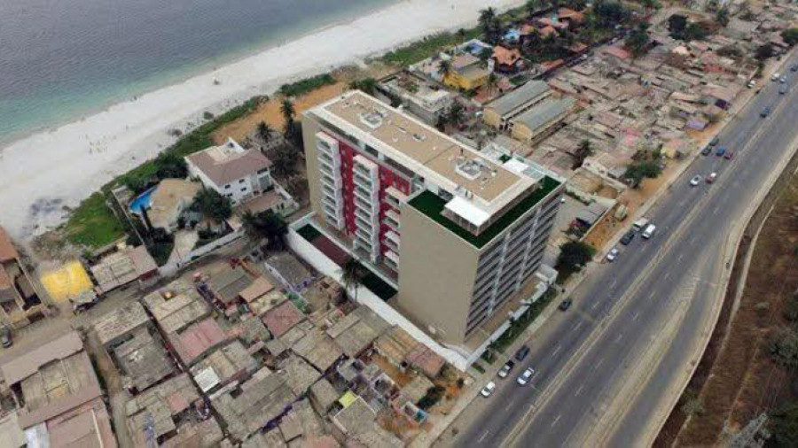 Um pormenor da cidade de Luanda