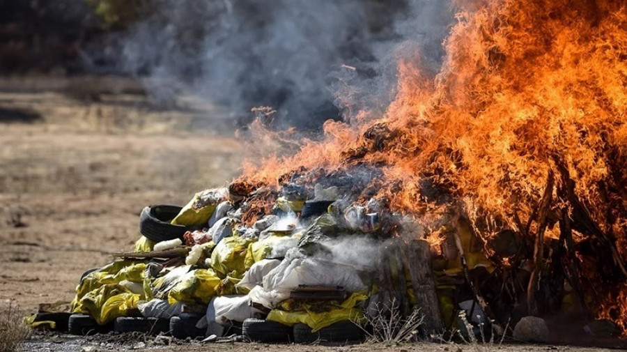 Polícia sul-africana destrói drogas avaliados em mais de 400 milhões de rands