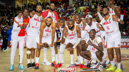Selecção nacional de Angola, vencedora do Afrobasket2025 - DR