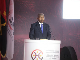 Presidente João Lourenço discursa na abertura da Conferência Nacional sobre Capital Humano - Edições Novembro