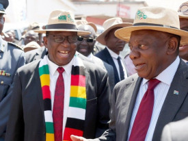 Presidente sul-africano chega ao Zimbabwe para visita de trabalho - DR