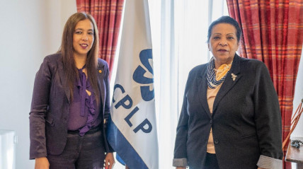 SG da CPLP, Fátima Jardim (à dir.) - DR