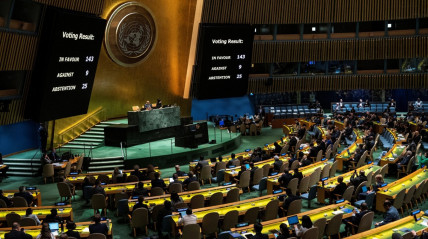 Assembleia-geral da ONU apoia por larga maioria Estado Palestiniano sem Hamas - DR