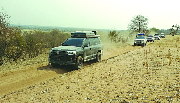 Raid Okavango percorre províncias de Angola e a Zâmbia e a Namíbia