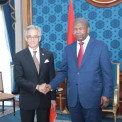 Presidente da República, João Lourenço, recebeu embaixador de Espanha acrdditado em Angola, Manuel Maria Lajarreta