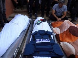 Mais de 250 profissionais da imprensa mortos em Gaza - DR