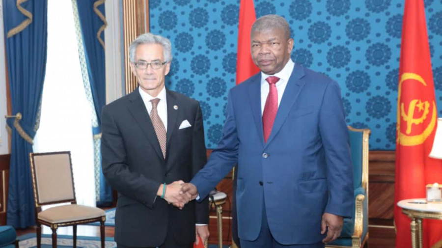 Presidente da República, João Lourenço, recebeu embaixador de Espanha acrdditado em Angola, Manuel Maria Lajarreta