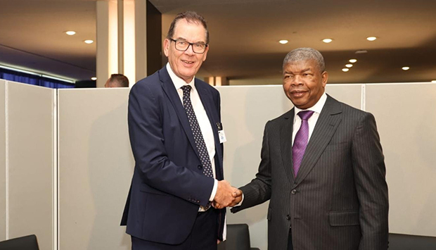 Presidente da Rep&uacute;blica, Jo&atilde;o Louren&ccedil;o, reuniu-se com seu hom&oacute;logo da Finl&acirc;ndia, Alexander Stubb