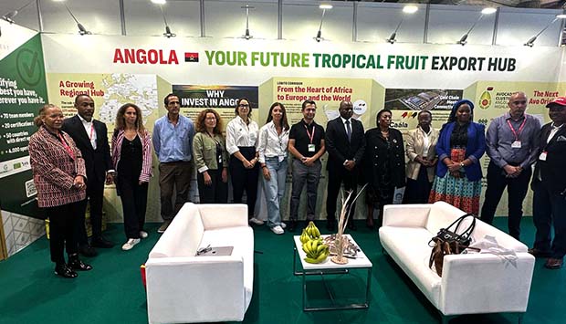 Delegação angolana na Feira Internacional Fruit em Espanha