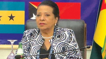 Secretária executiva da CPLP, Fátima Jardim - DR