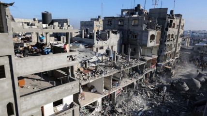 Reconstrução de Gaza vai custar cerca de 45 mil milhões de euros - DR