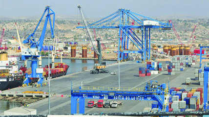 Imagem do Porto do Lobito - DR