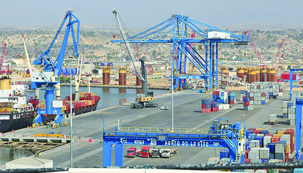 Imagem do Porto do Lobito