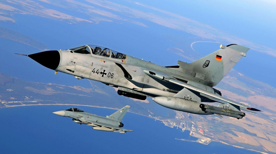 Alemanha destaca caças Eurofighter para a Polónia
