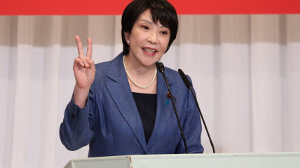 Sanae Takaichi nomeada como Primeira-Ministra do Japão - DR
