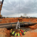 Obras no Quilonga Grande
