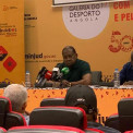 Presidente da Federação Angolana de Andebol, José do Amaral, apresenta o torneio internacional "Angola 50 anos"