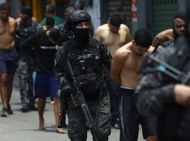 Brasil reporta 121 vítimas mortais e 113 detidos na operação contra o crime organizado - DR