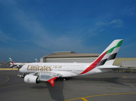Avião da Emirates - DR