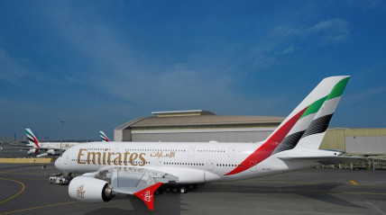 Avião da Emirates - DR