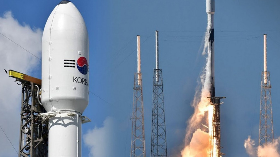 Coreia do Sul lança último satélite de rede de espionagem militar espacial