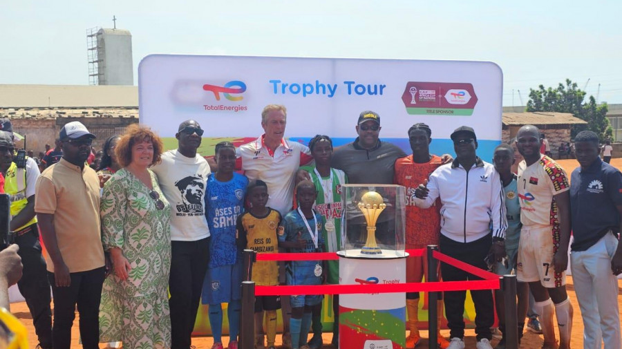 Troféu do CAN 2025 está em Angola 