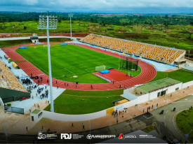 Est&aacute;dio Nacional "Vici Ant&oacute;nio" inaugurado na cidade do U&iacute;ge - Cedida