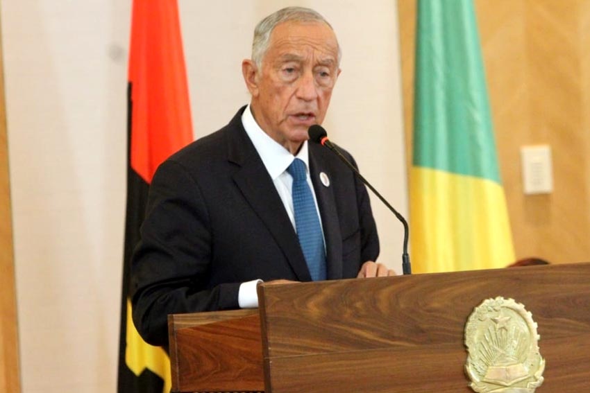 Presidente de Portugal elogia Angola como "pot&ecirc;ncia" em &Aacute;frica