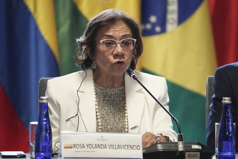 Ministra das Rela&ccedil;&otilde;es Exteriores da Col&ocirc;mbia, Rosa Yolanda Villavicencio