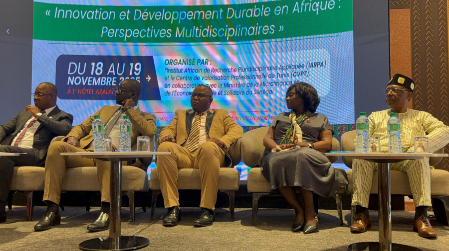 Ministra das Pescas e Recursos Marinhos em Dakar, Senegal 