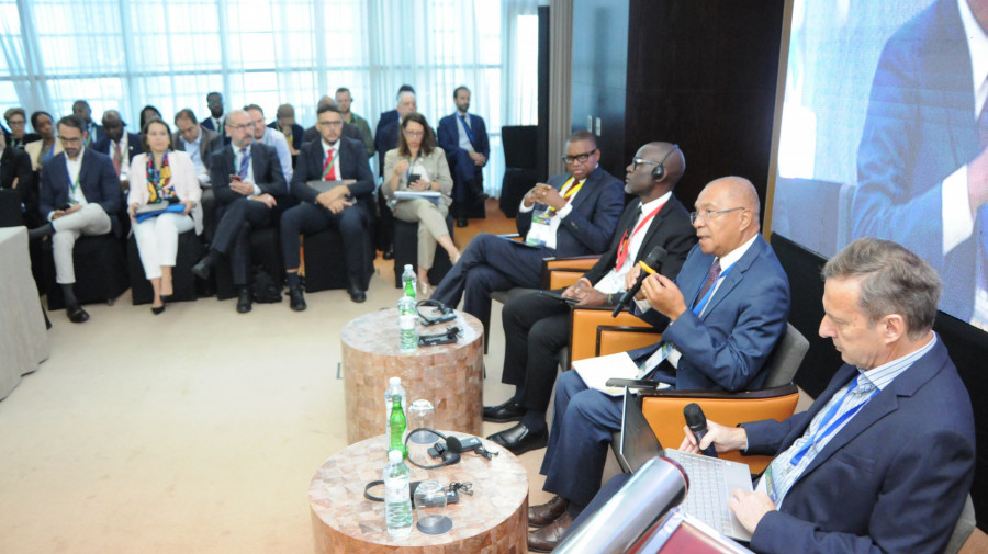 Participantes no Fórum Empresarial África-Europa