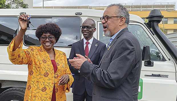 OMS oferece ambulância ao Ministério da Saúde