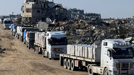 Egipto intensifica ajuda a Gaza com 82º comboio humanitário