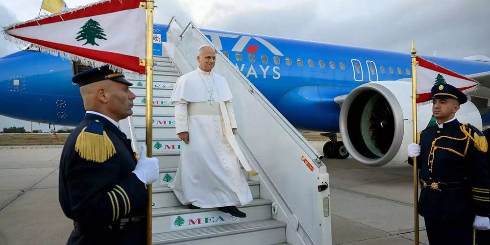 Papa insiste na criação de dois Estados como solução para o conflito Israel-Palestina