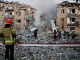 Rússia lançou ataque em massa com drones e mísseis contra Ucrânia - DR