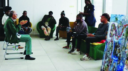 Participantes na Resid&ecirc;ncia art&iacute;stica 