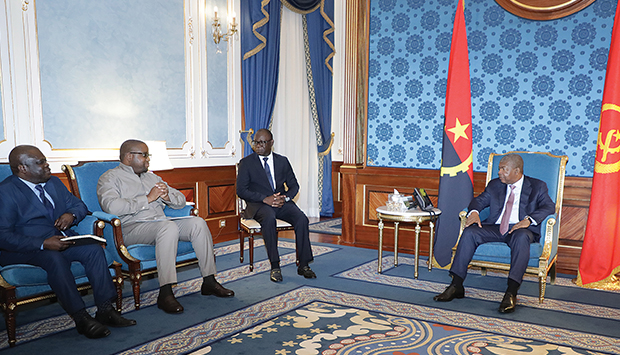 PR recebe enviado especial de F&eacute;lix Tshisekedi 