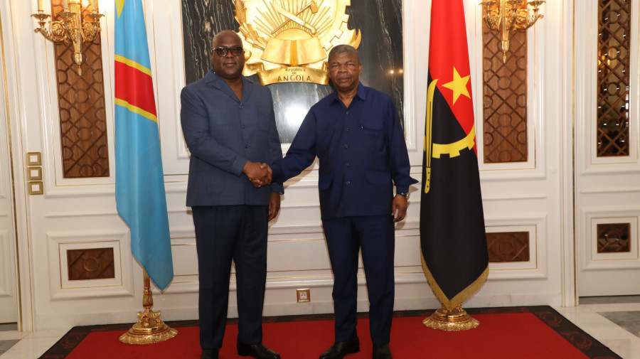 Presidente da Rep&uacute;blica, Jo&atilde;o Louren&ccedil;o, mant&eacute;m encontro com o seu hom&oacute;logo da RDC, F&eacute;lix Tshisekedi, em Luanda
