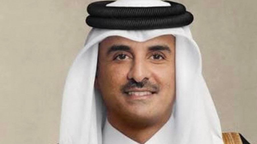 Presidente da Rep&uacute;blica, Jo&atilde;o Louren&ccedil;o, felicitou o Emir do Estado do Qatar, Sheik Tamim bin Hamad Al Thani